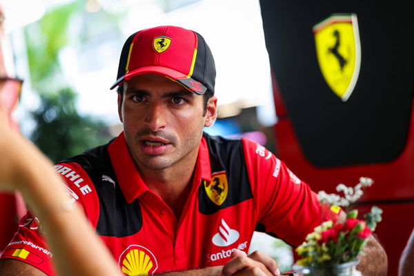 55 Carlos Sainz (ESP, Scuderia Ferrari), F1 Grand Prix of Singapore at Marina Bay Street Circuit on September 14, 2023 i