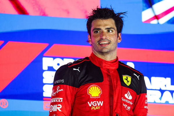 55 Carlos Sainz (ESP, Scuderia Ferrari), F1 Grand Prix of Singapore at Marina Bay Street Circuit on September 17, 2023 i