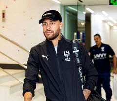 Neymar s First Game with Al-Hilal Saudi Club &#8211; Riyadh Brazilian football player Neymar da Silva Santos Junior, known as