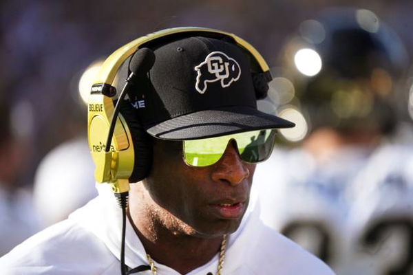 Syndication: USA TODAY Deion Sanders walks the sidelines as the Colorado plays Arizona State at Mountain America Stadium