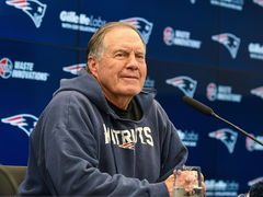 Bill Belichick (New England Patriots Headcoach), New England Patriots Pressekonferenz und Training, American Football, N