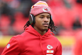 KANSAS CITY, MO – DECEMBER 31: Kansas City Chiefs safety Deon Bush (26) before an NFL, American Football Herren, USA gam