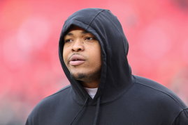 KANSAS CITY, MO – DECEMBER 31: Cincinnati Bengals offensive tackle Orlando Brown Jr. (75) before an NFL, American Footba