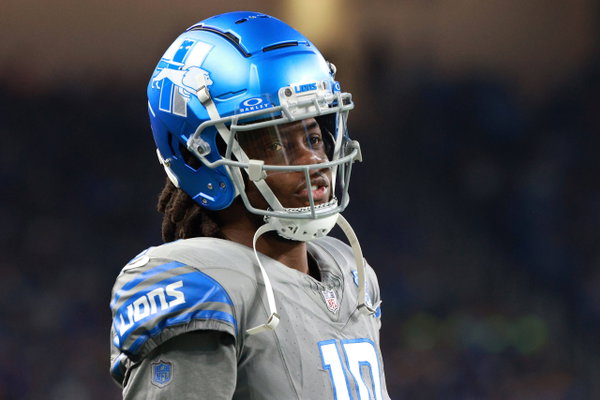 Minnesota Vikings vs Detroit Lions Detroit Lions quarterback Teddy Bridgewater (10) is seen during the second half of an