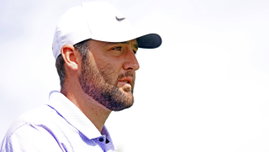 ORLANDO, FL – MARCH 10: PGA, Golf Herren golfer Scottie Scheffler walks the 9th hole during the final round of the Arnol