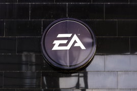 Das Logo des Spielesoftware-Konzerns Electronic Arts. (Symbolbild, Themenbild) Köln, 15.09.2020 *** The logo of the gami
