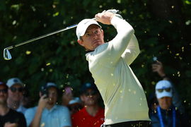 RBC Canadian Open Rory Mcllroy of Northern Ireland tees off on the 8th hole during the first round of the RBC Canadian O