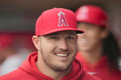 MLB, Baseball Herren, USA San Diego Padres at Los Angeles Angels Jun 3, 2024; Anaheim, California, USA; Los Angeles Ange