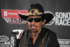 SONOMA, CA &#8211; JUNE 09: NASCAR, Motorsport, USA legend Richard Petty speaks to the media before the start of the Toyota/Sa