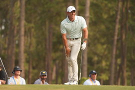 US Open Rory McIlroy (NIR) on the 15th tee during the final round of the 124th US Open Championship, Pinehurst No2, Pine