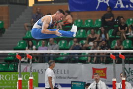 Gymnastics &#8211; Campionati Nazionali Assoluti Ginnastica Artistica Lorenzo Bonicelli (Ghislanzoni) during Men s Parallel Ba
