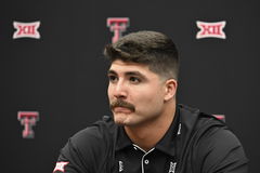 NCAA, College League, USA Football: Big 12 Media Days Jul 9, 2024; Las Vegas, NV, USA; Texas Tech linebacker Jacob Rodri