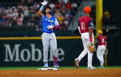 MLB, Baseball Herren, USA All Star Futures Game Jul 13, 2024; Arlington, TX, USA; National League Future infielder Jeral