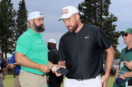 Jason Kelce and Travis Kelce