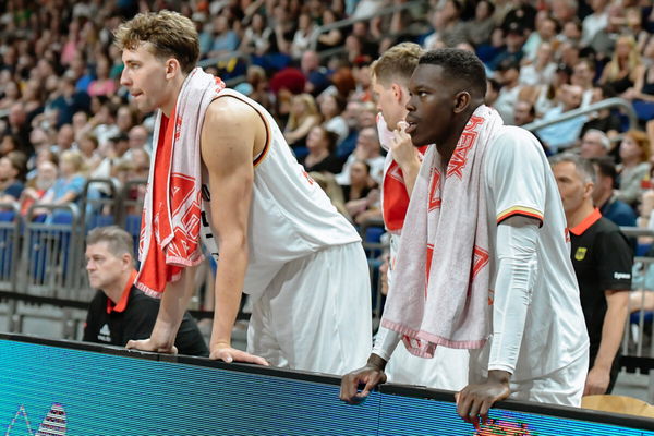 Basketball Laenderspiel, Deutschland &#8211; Japan 19.07.2024, xdanx, Basketball Laenderspiel, Deutschland &#8211; Japan v.l. Franz