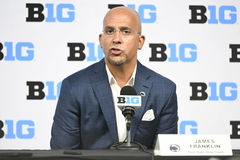 NCAA, College League, USA Football: Big Ten Football Media Days Jul 24, 2024; Indianapolis, IN, USA; Penn State Nittany