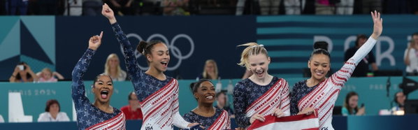 Simone Biles, Jade Carey and Suni Lee