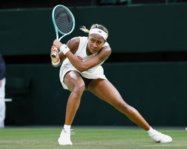 Coco Gauff (USA) Tennis &#8211; Wimbledon 2024 &#8211; Grand Slam ITF / ATP, Tennis Herren / WTA, Tennis Damen &#8211; AELTC &#8211; London &#8211; &#8211;