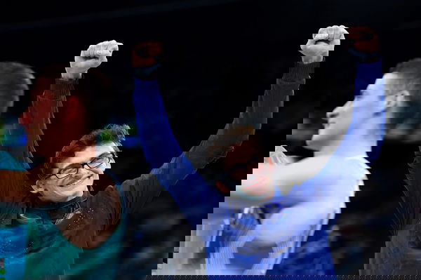 (L-R) Rhys Mc Clenaghan (IRL), Stephen Nedoroscik (USA), AUGUST 3, 2024 &#8211; Gymnastics &#8211; Artistic : Men s Pommel Horse Fin