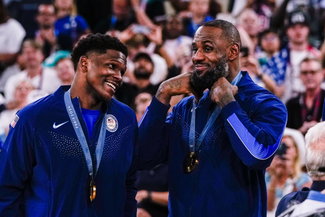 Anthony Edwards & LeBron James