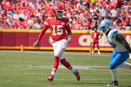 NFL, American Football Herren, USA Detroit Lions at Kansas City Chiefs Aug 17, 2024; Kansas City, Missouri, USA; Kansas
