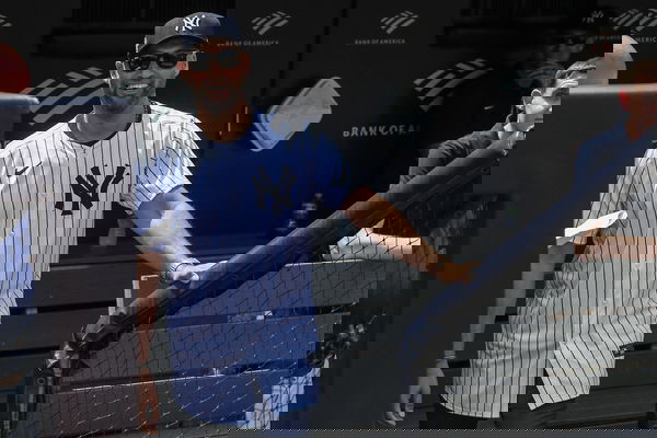 MLB, Baseball Herren, USA Colorado Rockies at New York Yankees Aug 24, 2024; Bronx, New York, USA; Former New York Yanke