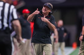 NCAA, College League, USA Football: Clemson at Georgia Aug 31, 2024; Atlanta, Georgia, USA; Georgia Bulldogs head coach