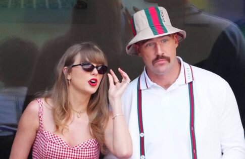 Travis Kelce with Taylor Swift