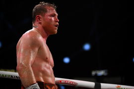 September 14, 2024, Las Vegas, Nevada, USA: SAUL CANELO ALVAREZ (62-2-2-39KOs) of Guadalajara, Jalisco, Mexico defeats E