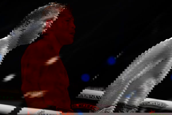 September 14, 2024, Las Vegas, Nevada, USA: SAUL CANELO ALVAREZ (62-2-2-39KOs) of Guadalajara, Jalisco, Mexico defeats E