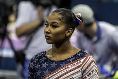 Olympics 2024 Paris Gymnastics W Team Final Jordan Chiles (USA) during the Women s Gymnatics Team all-around at the 2024