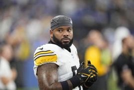 September 29, 2024, Indianapolis, Indiana, USA: September 29, 2024: Elandon Roberts 50 during the Pittsburgh Steelers vs