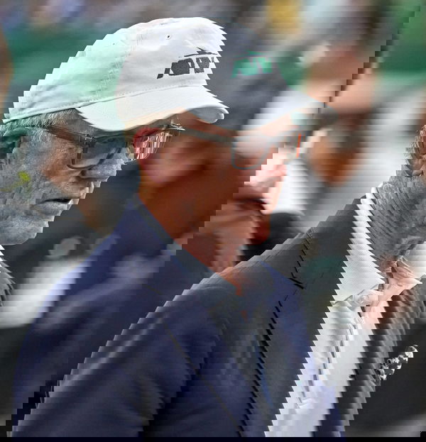 NFL, American Football Herren, USA 2024: Giants vs Jets AUG 24 New York Jets owner Woody Johnson during warm up prior to