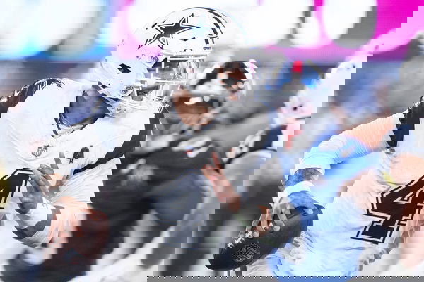 NFL, American Football Herren, USA 2024: Cowboys vs Giants SEP 26 Dallas Cowboys quarterback Dak Prescott (4) in action