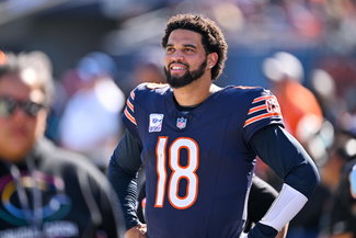 Caleb Williams with Chicago Bears