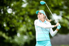 LPGA, Golf Damen LPGA Championship &#8211; Round 1 Aug. 14, 2014 &#8211; U.S. &#8211; Lexi Thompson tees off on the 10th tee at the LPGA C