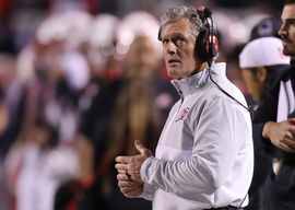 NCAA, College League, USA Football: Texas Christian at Utah Oct 19, 2024; Salt Lake City, Utah, USA; Utah Utes head coac