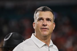 NCAA, College League, USA Football: Florida State at Miami Oct 26, 2024; Miami Gardens, Florida, USA; Miami Hurricanes h