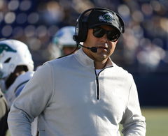 November 16, 2024: Tulane Green Wave Head Coach Jon Sumrall during a NCAA, College League, USA football game between the