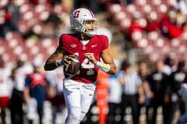 NCAA, College League, USA Football: Louisville at Stanford Nov 16, 2024; Stanford, California, USA; Stanford Cardinal qu