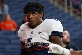 NCAA, College League, USA FOOTBALL 2024: UCONN VS SYRACUSE NOV 23RD November 23rd 2024: UConn Huskies wide receiver Skyl