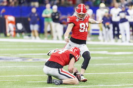 NCAA Football 2025:  College Football Playoff Quarterfinal Allstate Sugar Bowl Notre Dame vs Georgia JAN 02