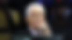 January 17, 2025, Miami, Florida, USA: Miami Heat president Pat Riley during a time out in the first half as the Miami Heat play host to Denver Nuggets at the Kaseya Center on Friday, Jan. 17, 2025, in Miami. Miami USA - ZUMAm67_ 0795391961st Copyright: xAlxDiazx