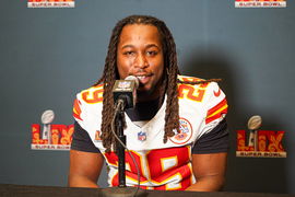 Super Bowl LIX (49) Kansas City Chiefs Press Conference in New Orleans, Louisiana