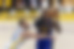 February 6, 2025, Los Angeles, California, United States: Los Angeles Lakers LeBron James 23 is defended by Golden State Warriors Stephen Curry 30 during an NBA, Basketball Herren, USA basketball game at Crypto.com Arena. Final score Lakers 120:112 Warriors Los Angeles United States - ZUMAs197 20250206_aaa_s197_310 Copyright: xRingoxChiux