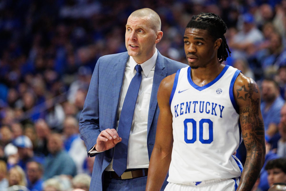 Kentucky Fans Go Berserk After Otega Oweh Rescues Mark Pope from March Madness Upset