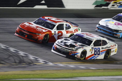 Connor Zilisch in the No. 88 Chevrolet at JR Motorsports