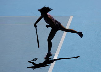 Tennis-Silhouette