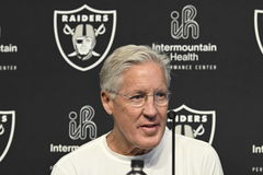 NFL: Las Vegas Raiders-Ashton Jeanty Press Conference