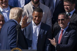 President Trump Welcomes 2025 Super Bowl Champaions to the White House